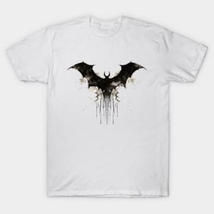 Bat Emblem - White T-Shirt